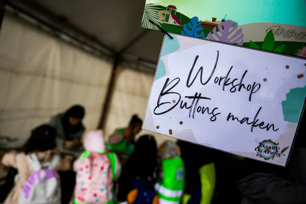 Walk-in Kids workshop - Buttons - Foto