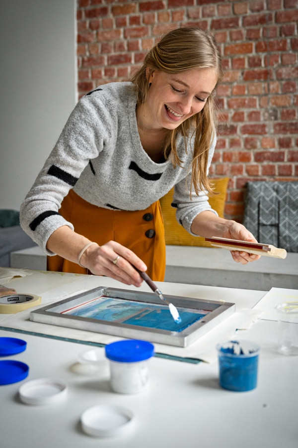 DIY Box online zeefdruk - Foto