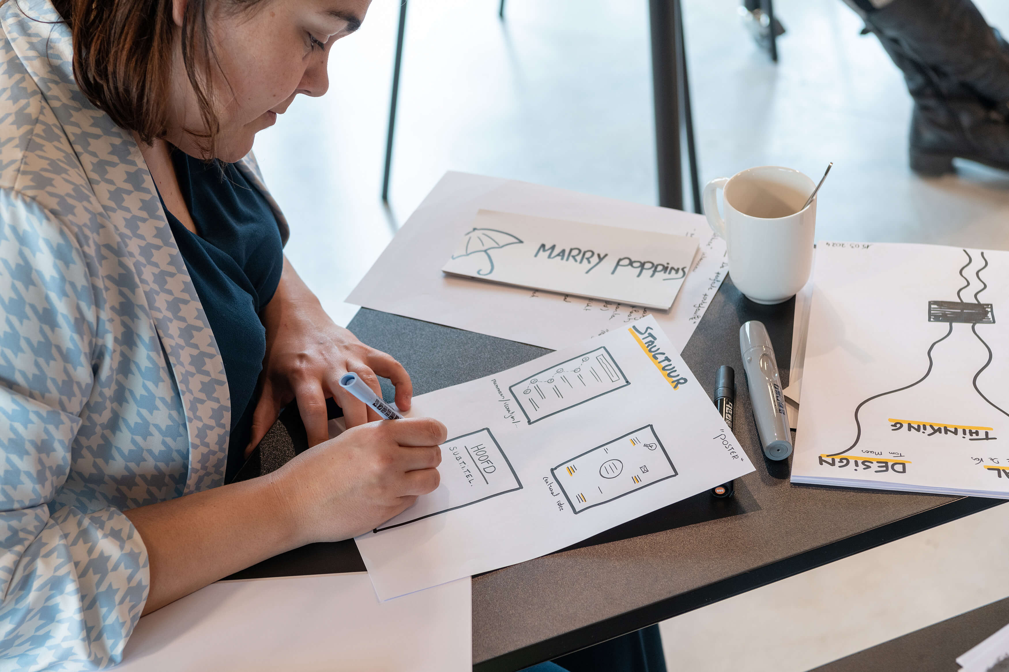 Visueel communiceren op de werkvloer? Workshop voor organisaties - Foto