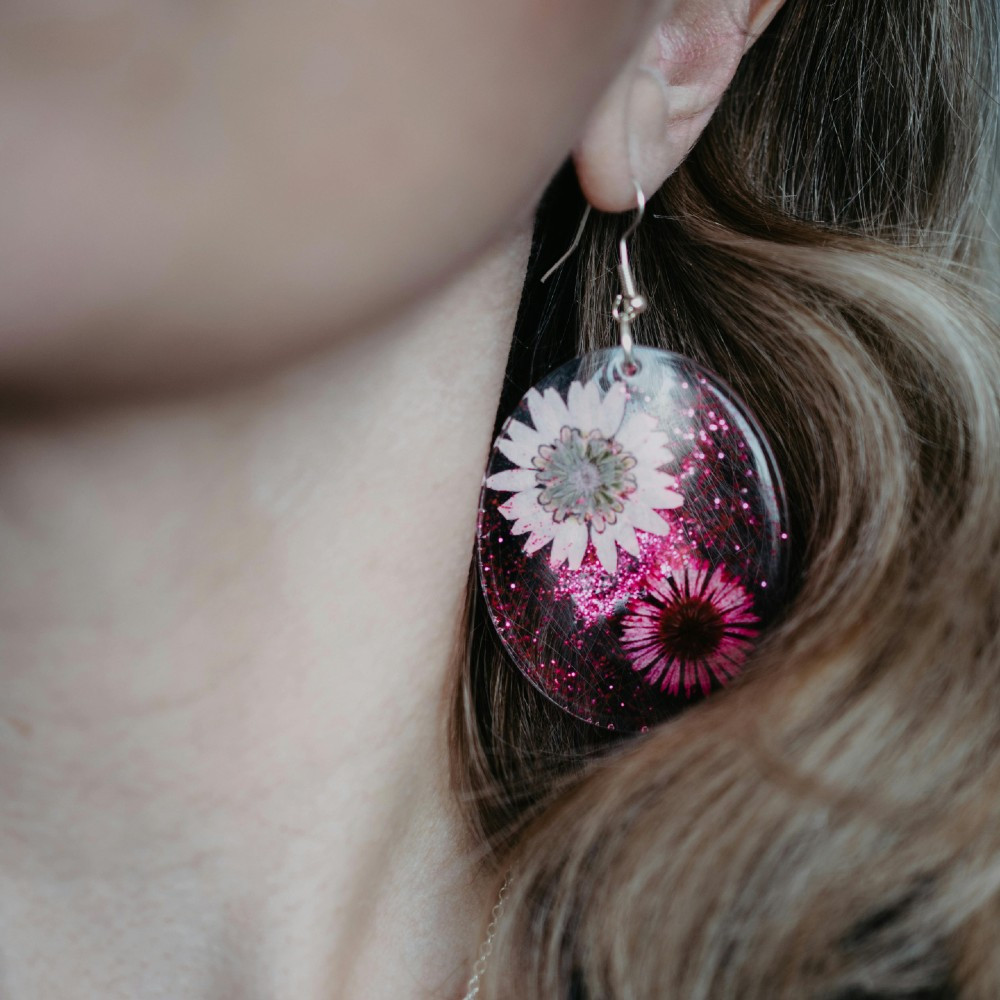 Privé workshop Unieke Juwelen maken met droogbloemen - Foto