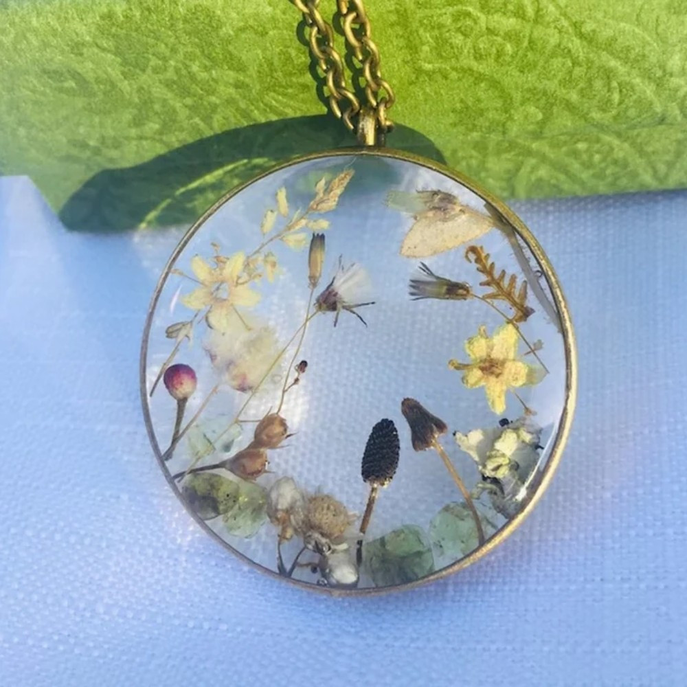 Privé workshop Unieke Juwelen maken met droogbloemen - Foto