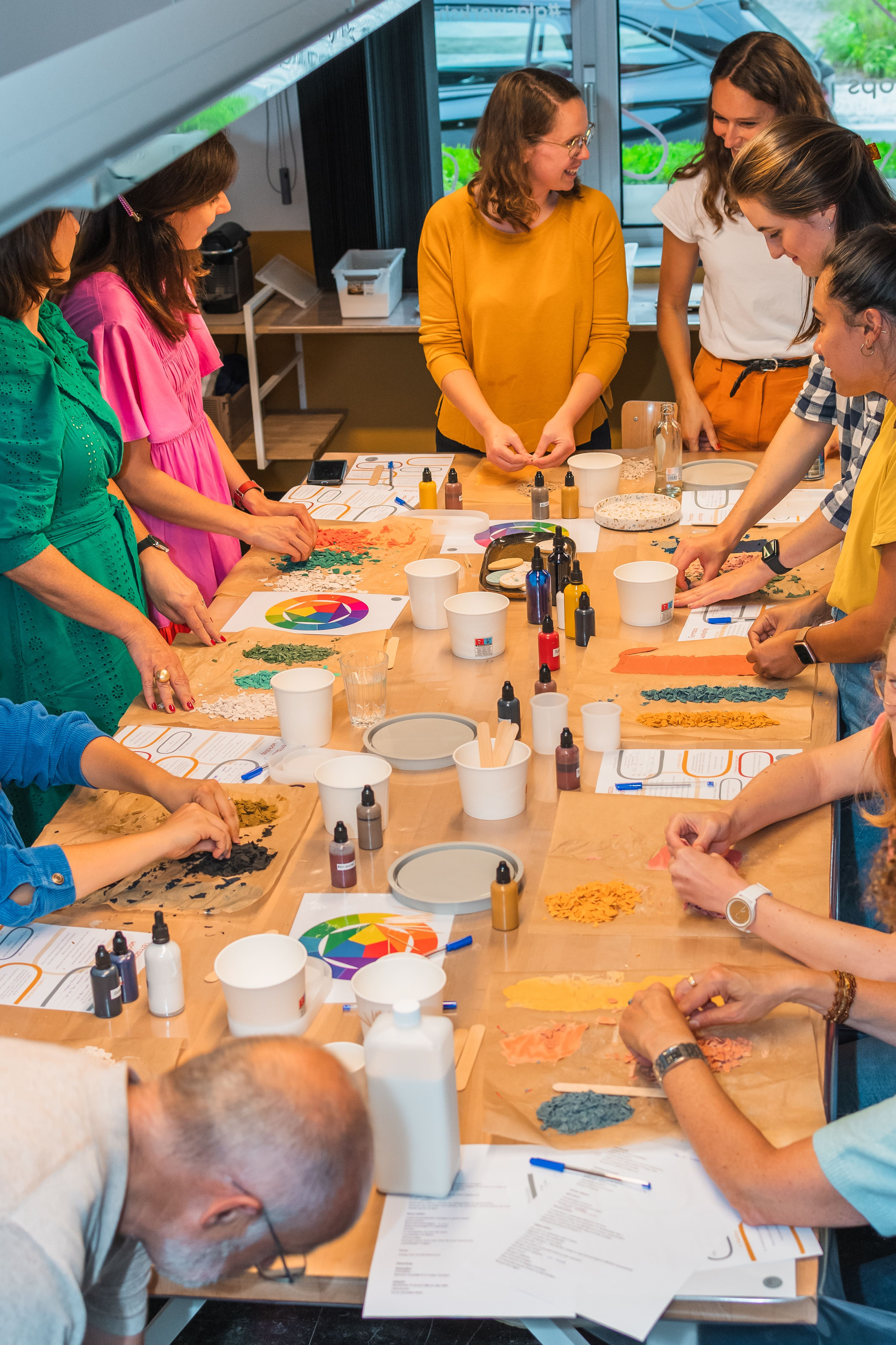 BIG Terrazzo workshop vrijgezellen / bachelorette / verjaardagsfeest - Foto