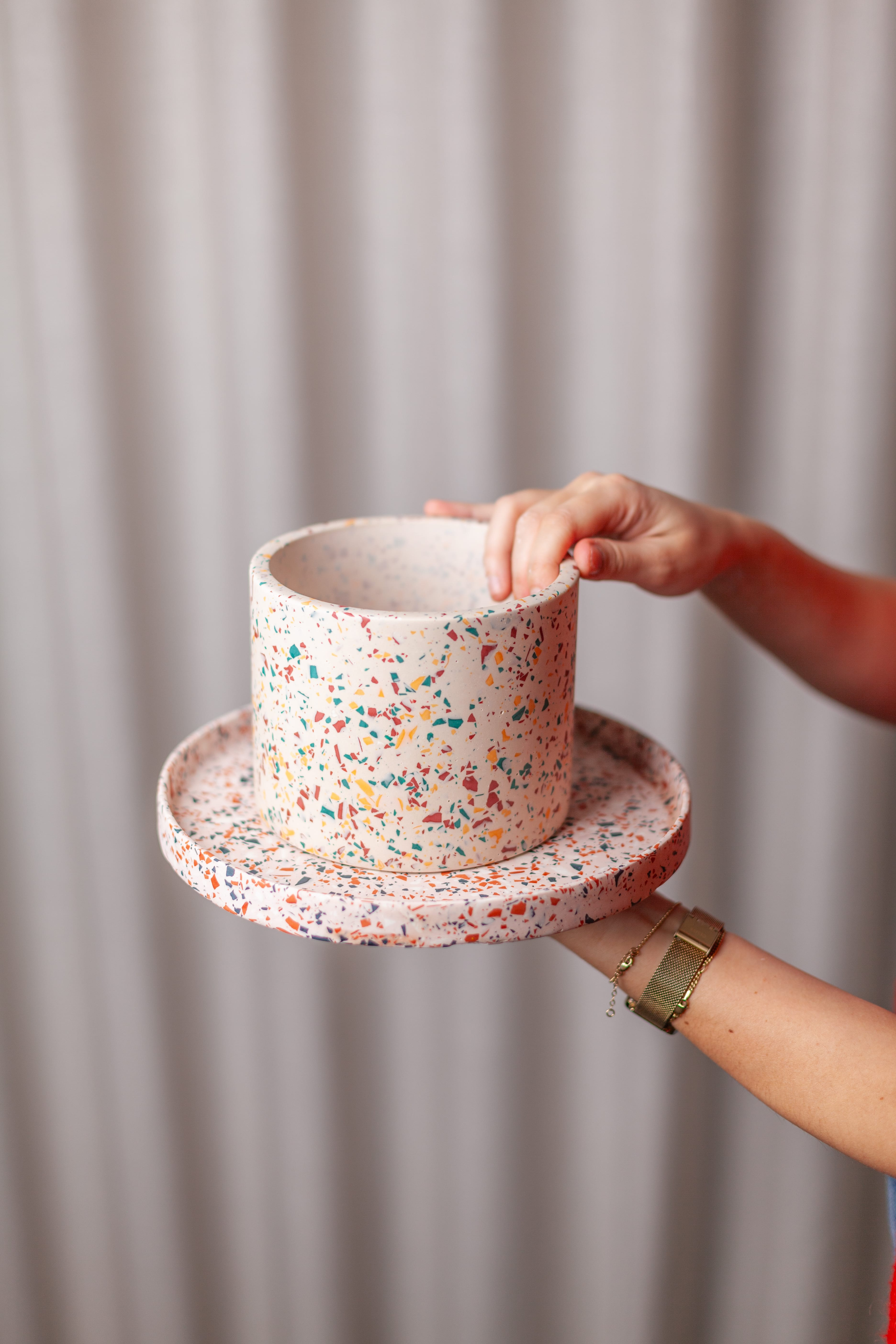 BIG Terrazzo workshop vrijgezellen / bachelorette / verjaardagsfeest - Foto