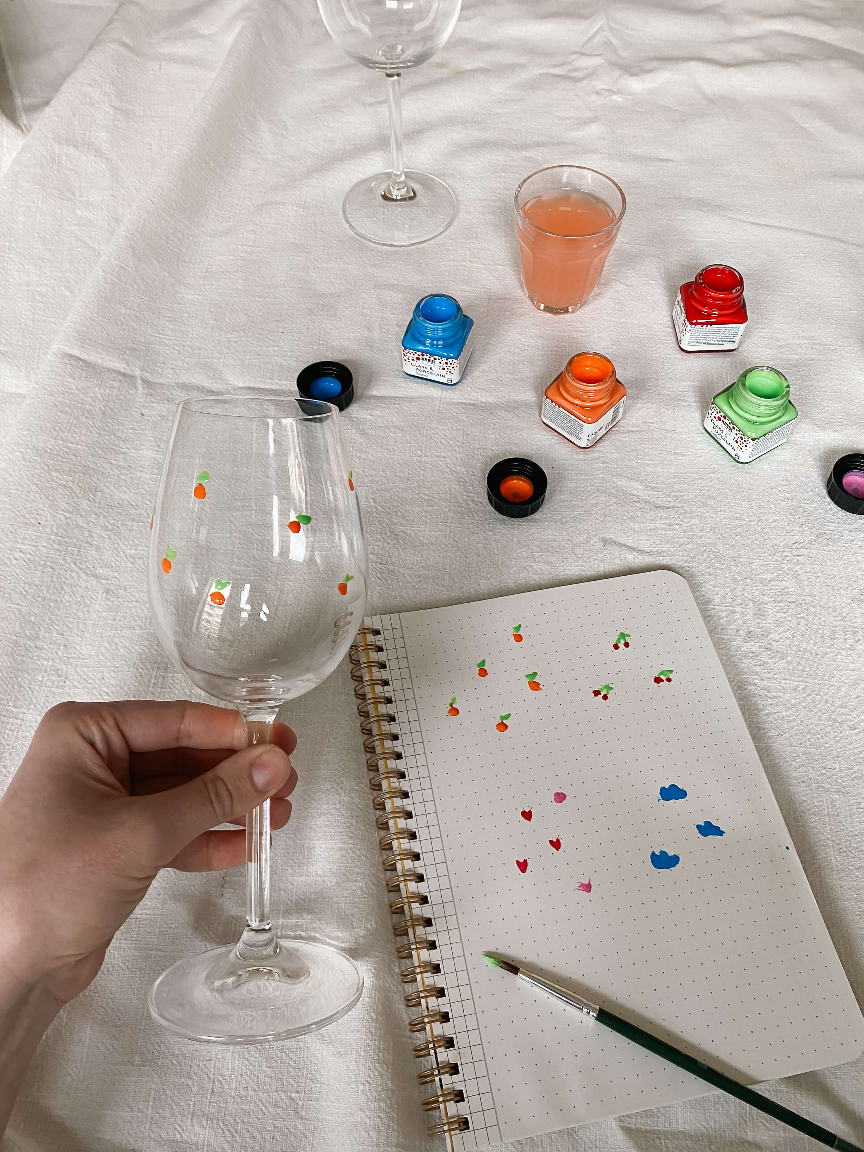 Workshop Box: Glazen beschilderen