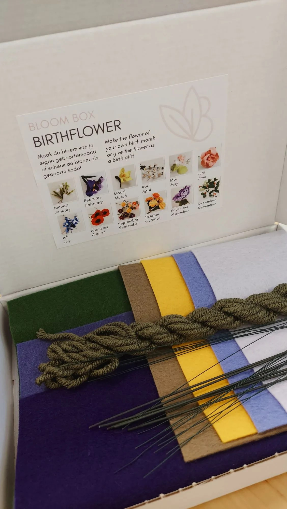 Vilten bloemen - workshop in groep - Foto