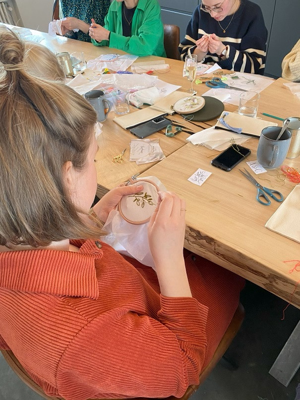Logo Borduren op Totebag (privé groep) - Foto