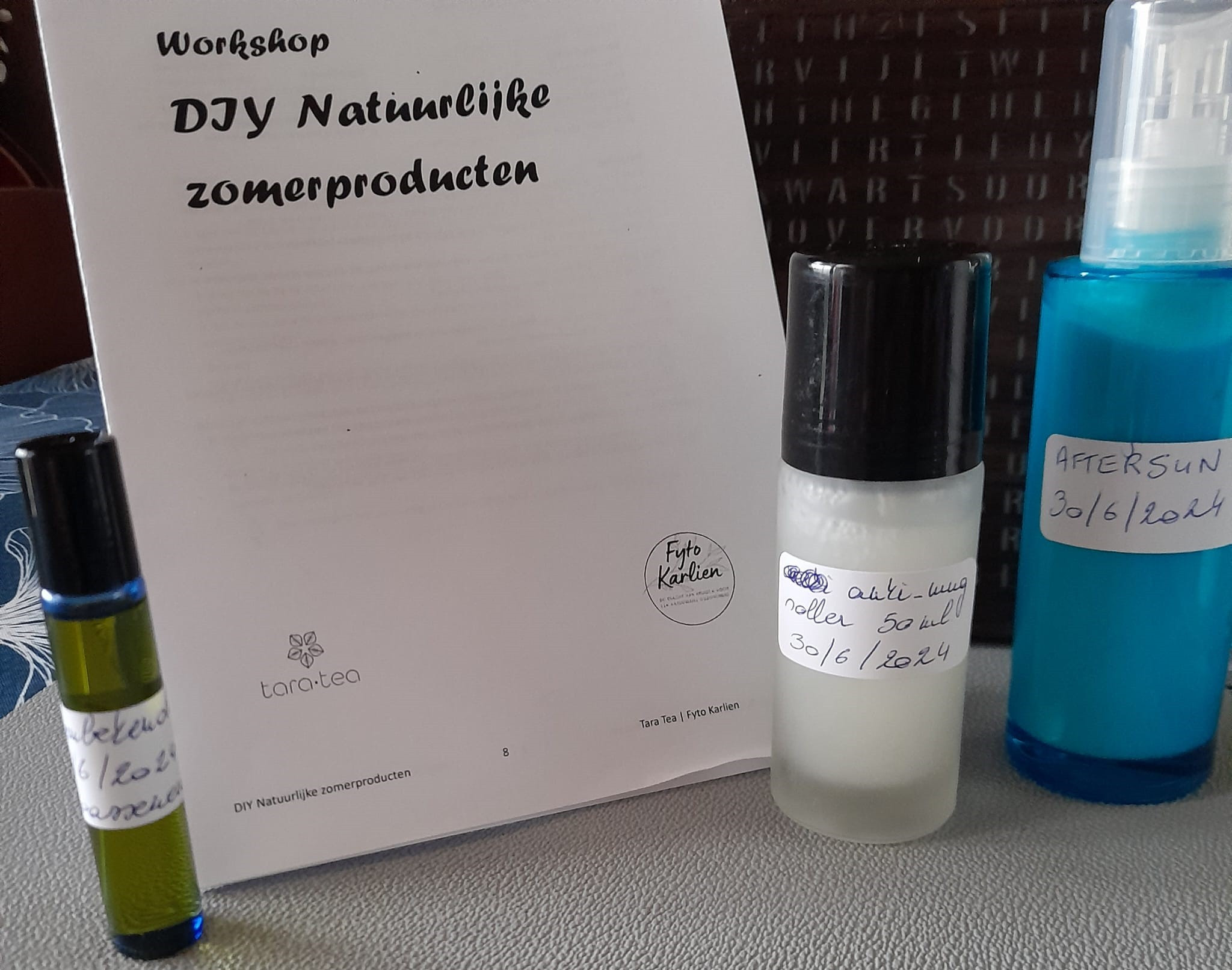 DIY natuurlijke zomerproducten - Foto