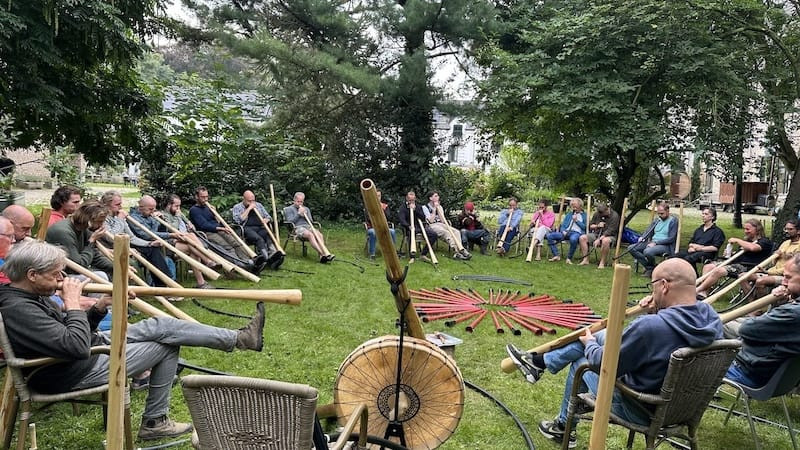 Workshop Didgeridoo leren spelen - Foto