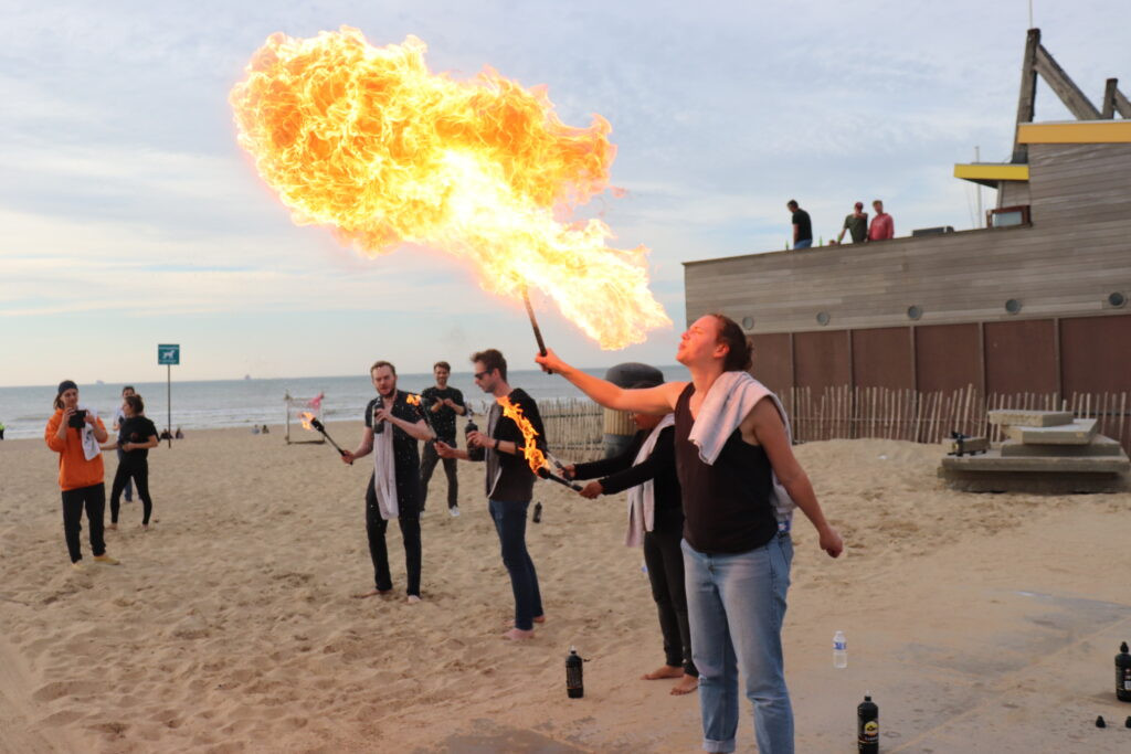 Workshop vuurspuwen - Foto