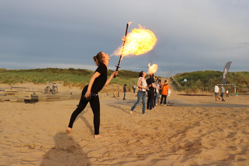 Workshop vuurspuwen - Foto