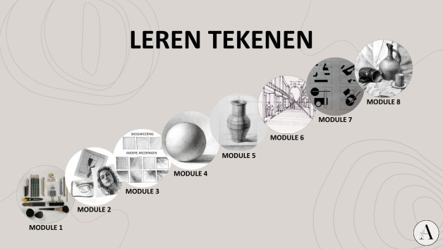 Cursus: LEREN TEKENEN - basis