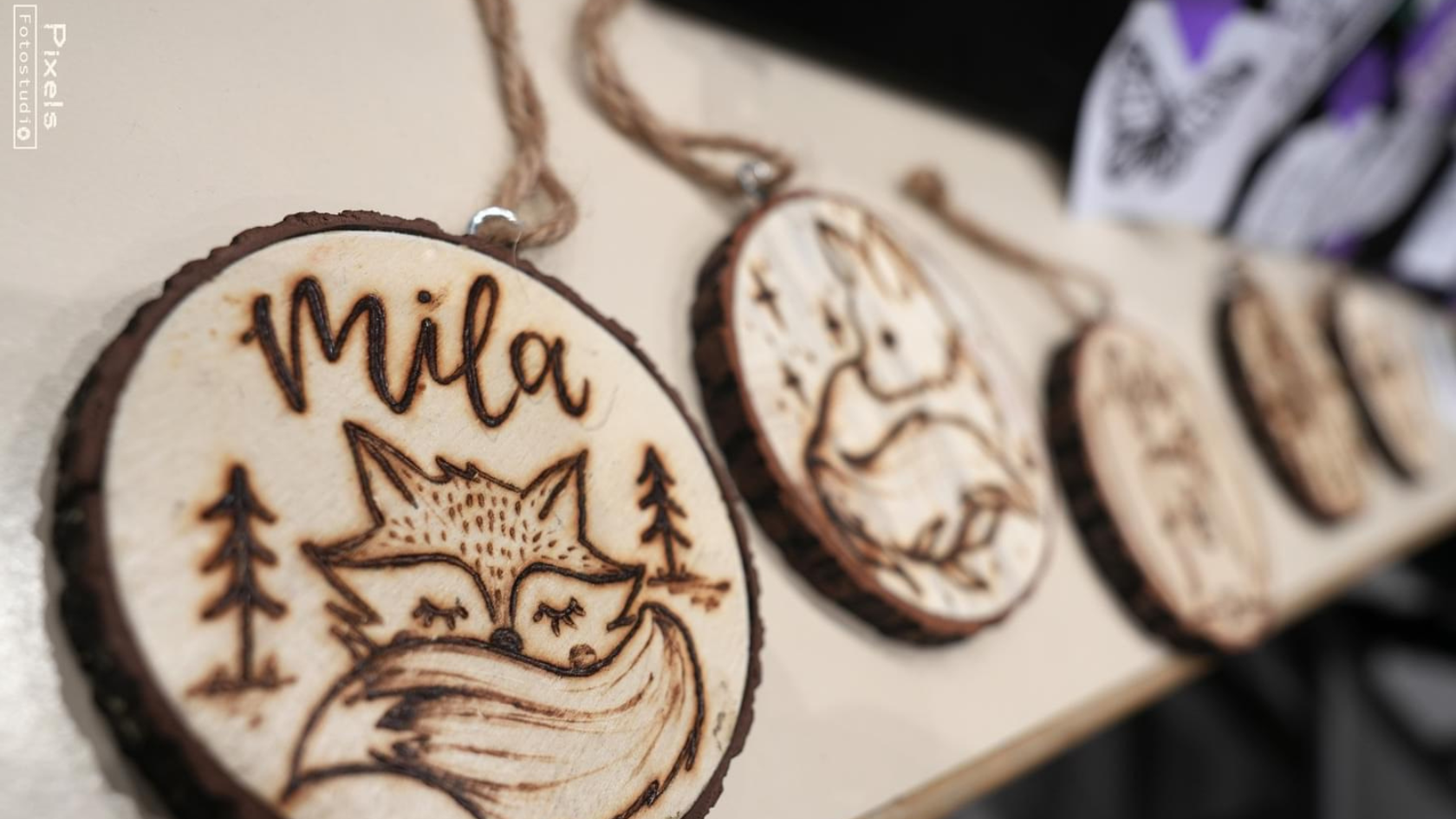 Workshop Pyrografie - open animatie op event