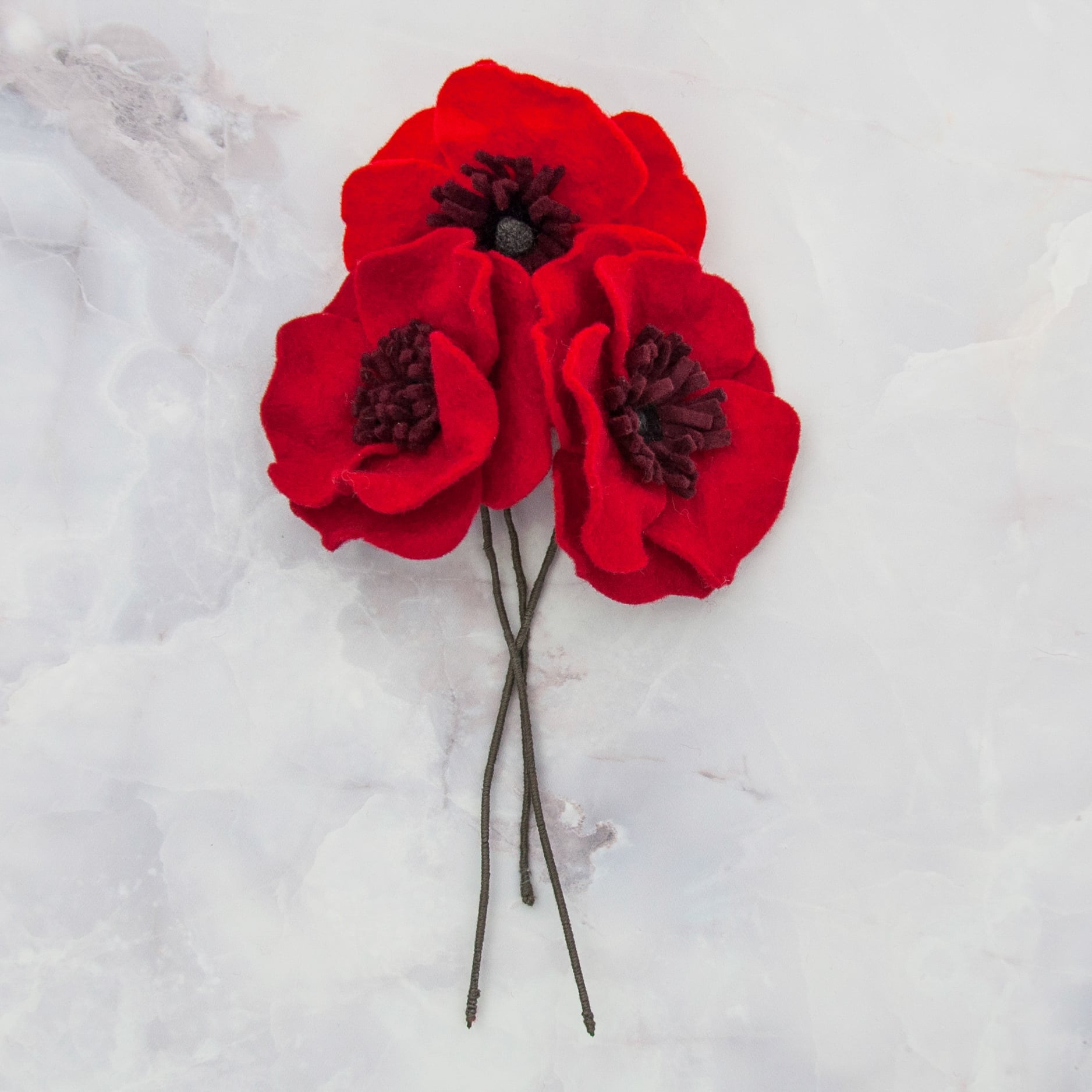 geboortebloem uit vilt - bloombox DIY kit - Foto