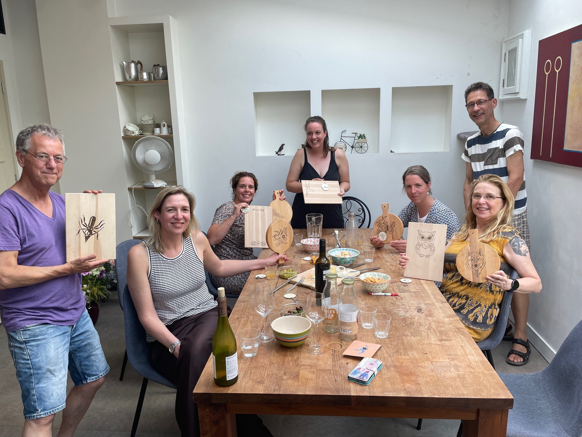 Workshopbox houtbranden - Foto