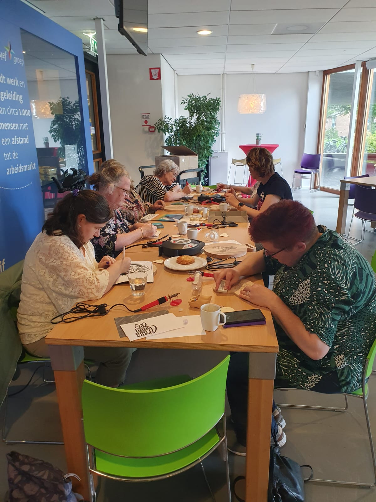 Workshopbox houtbranden - Foto