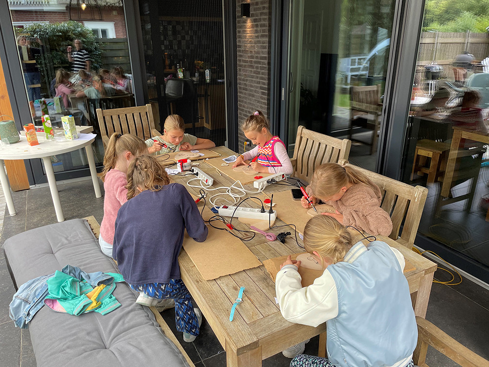 Workshopbox houtbranden - Foto
