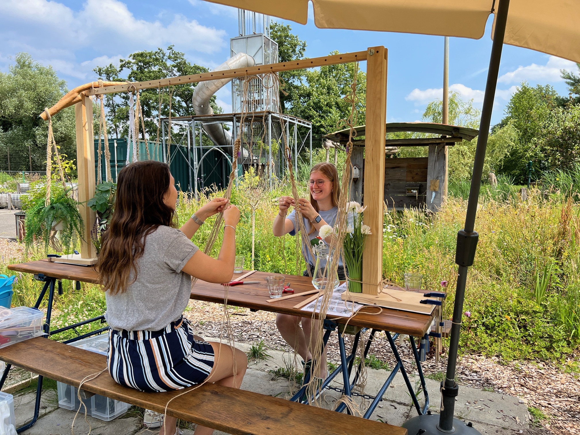 Workshop macramé - Foto