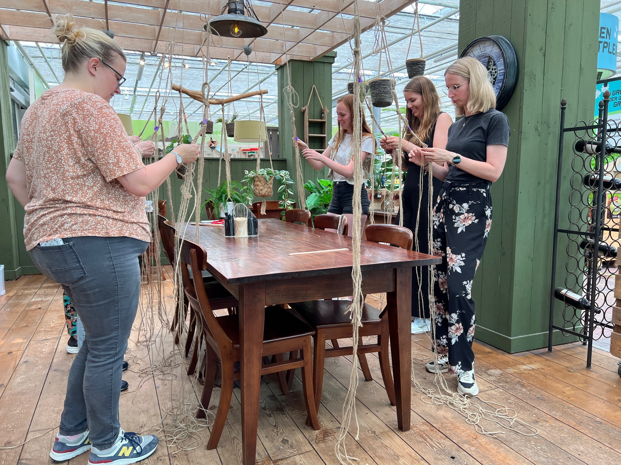 Workshop macramé - Foto