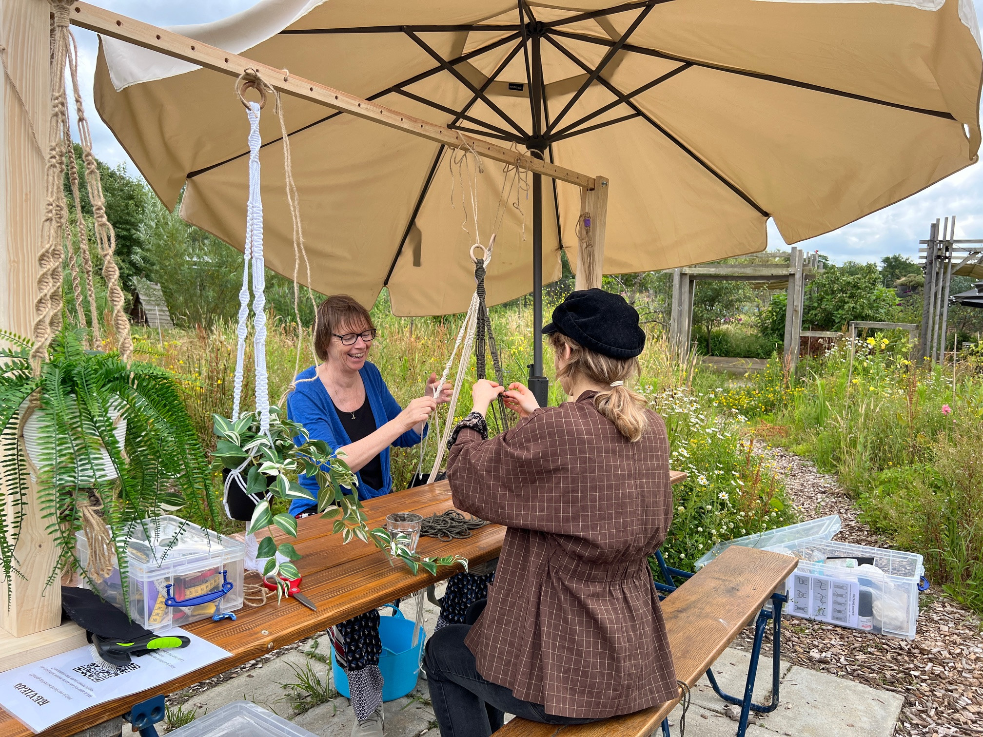 Workshop macramé - Foto
