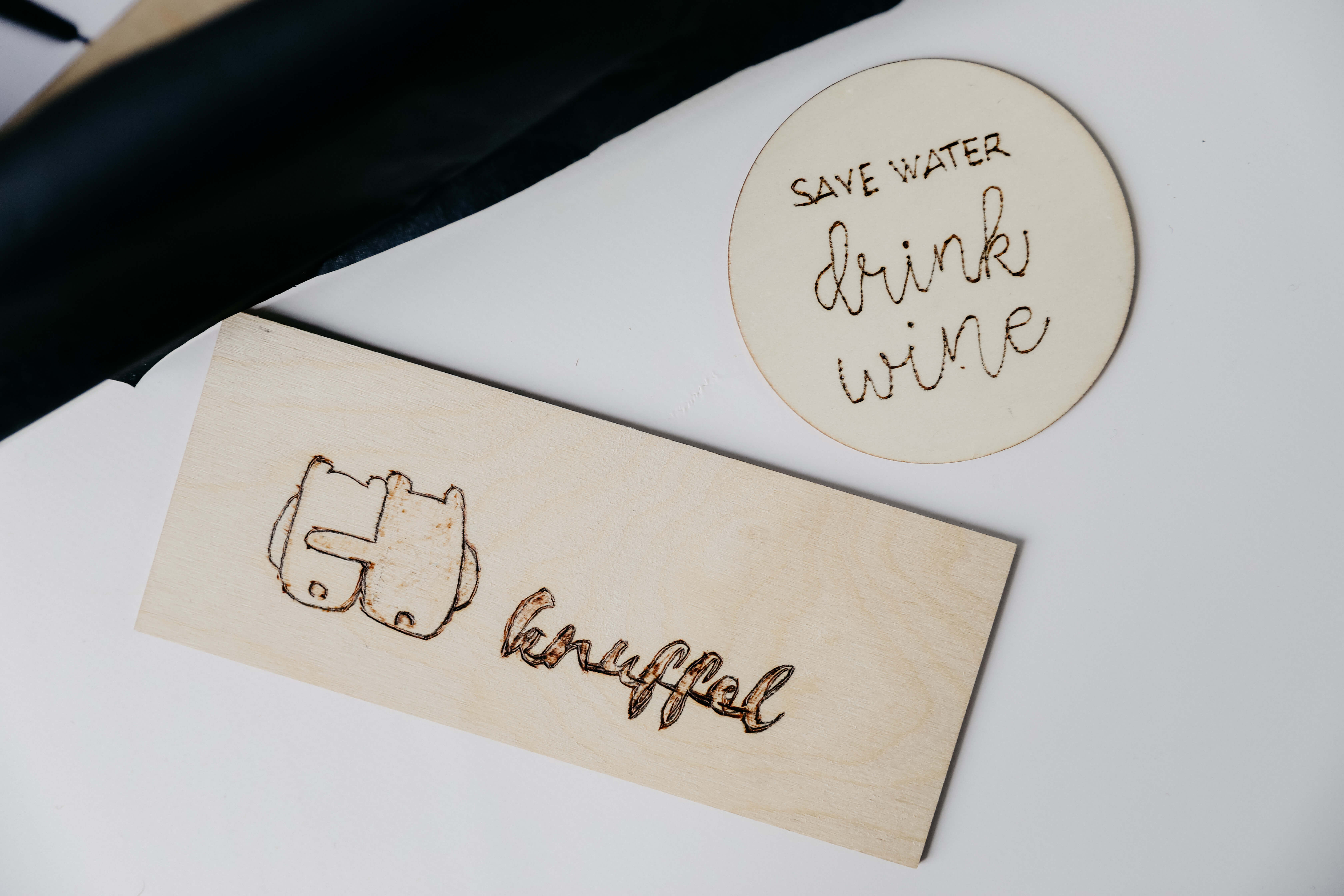 Workshop houtbranden walk-in voor events - Foto