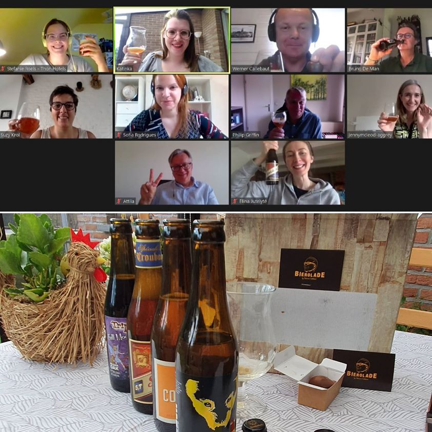 Online Workshop & Pakket Chocolade en bier pairing - Foto