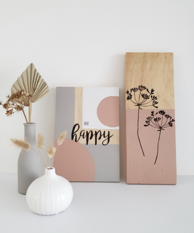 Hippe woonplankjes - privé groepsworkshop - Foto