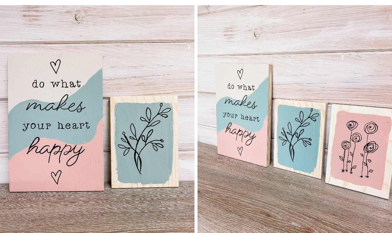 Hippe woonplankjes - privé groepsworkshop - Foto