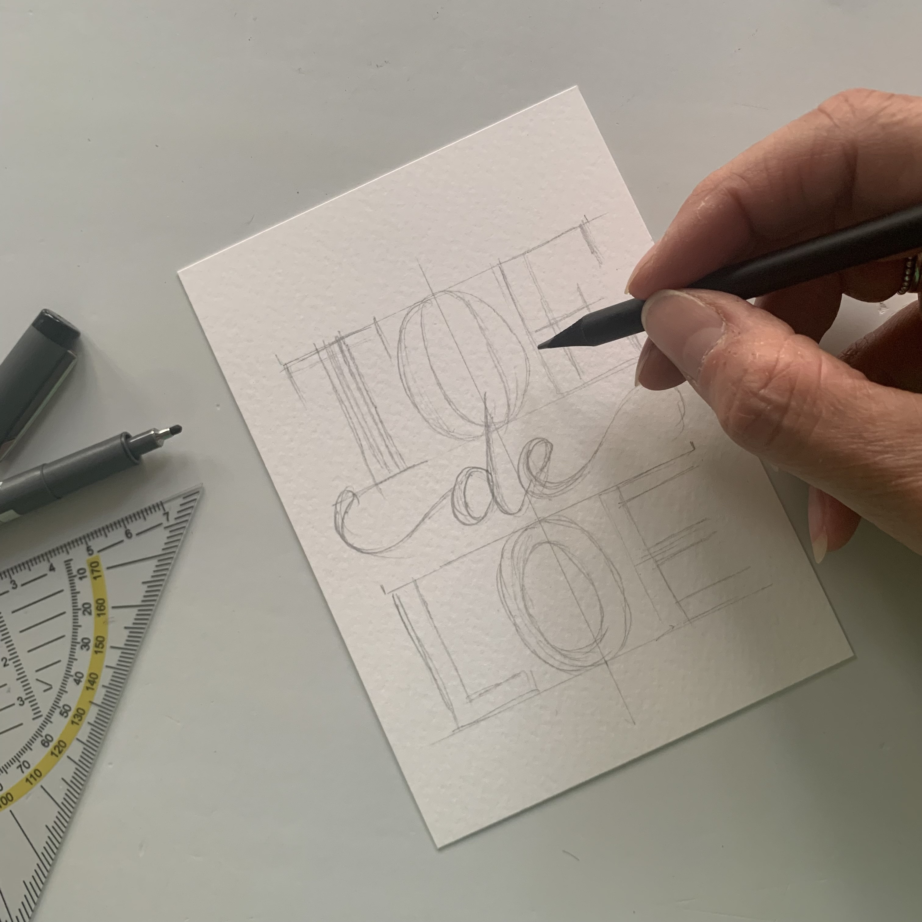 Workshop Handletteren - Foto