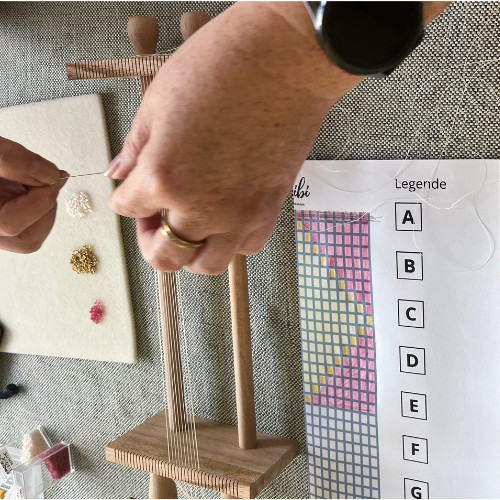 Armband weven met Miyuki-kralen - Foto