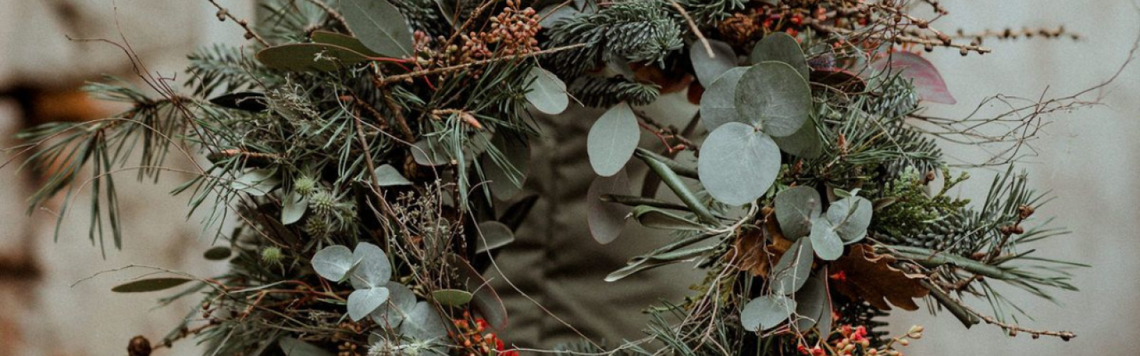 Kerstkrans en winterkrans workshops in heel Vlaanderen of op events