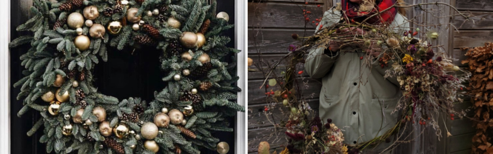 Kerstkrans en winterkrans workshops in heel Vlaanderen of op events