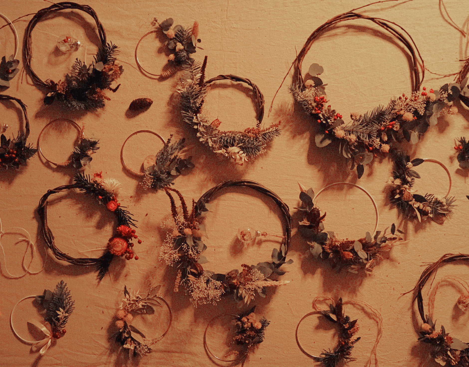 Workshop mini kerstkransjes - inloopworkshop