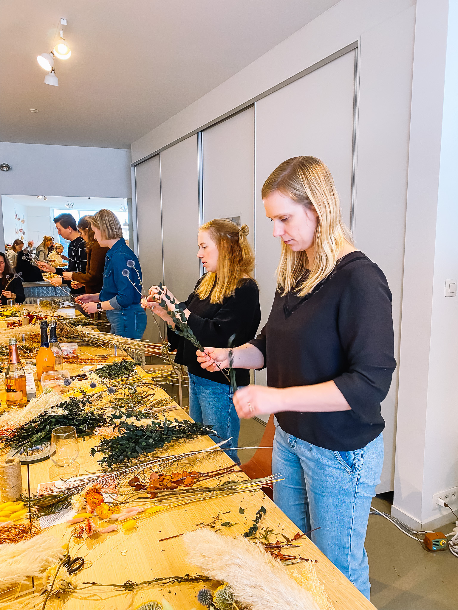 Workshop droogbloemboeket - Foto