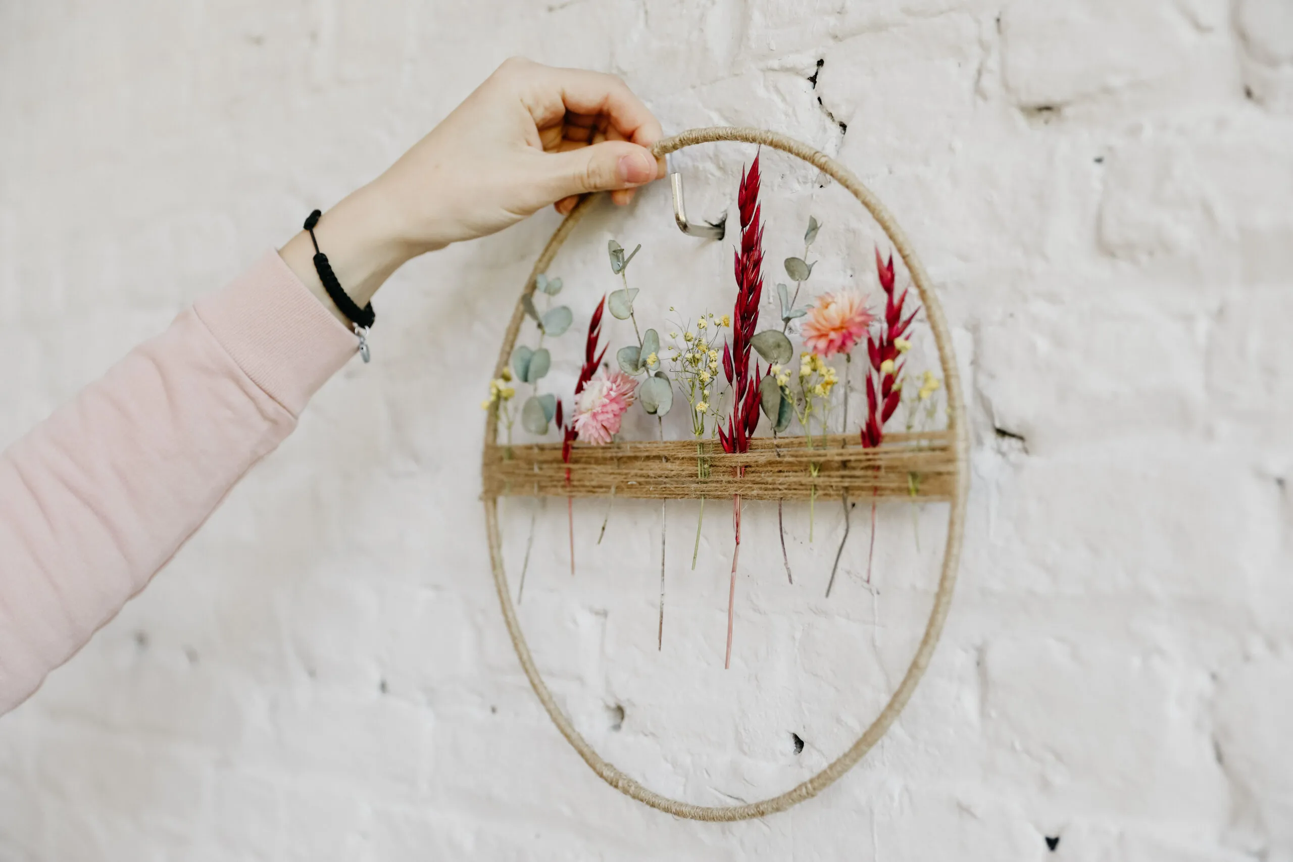 DIY pakket floral hoop special