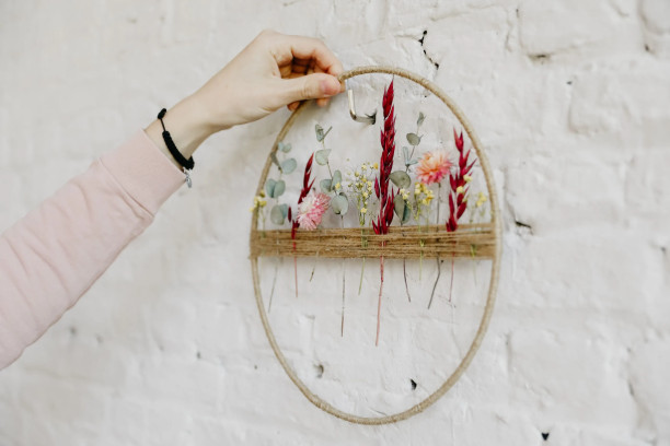 DIY pakket floral hoop special
