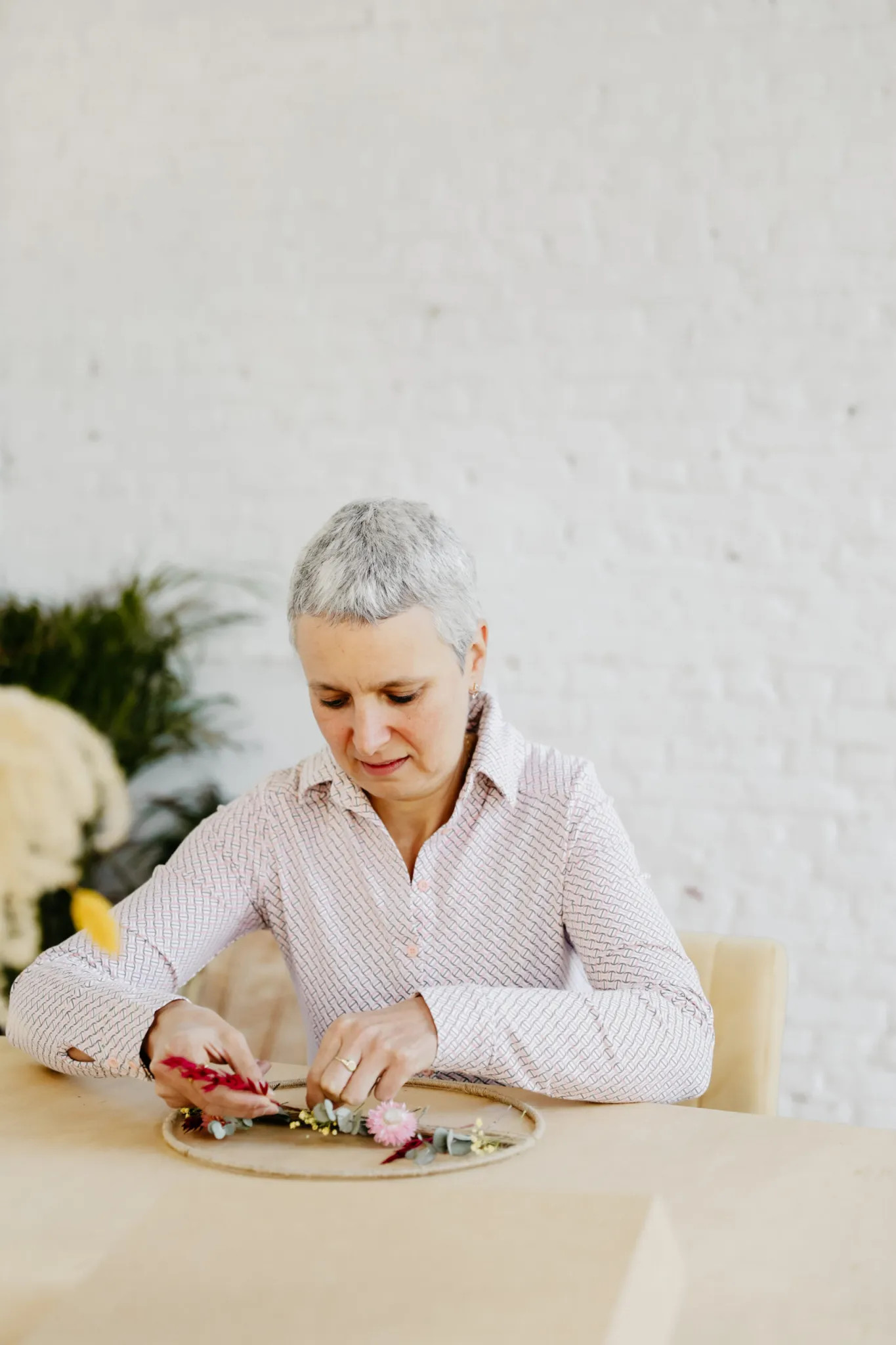 DIY pakket floral hoop special - Foto