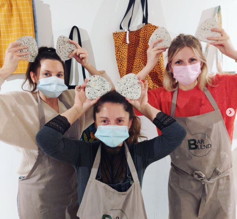 Workshop Terrazzo Coasters - Privé op aanvraag - Foto