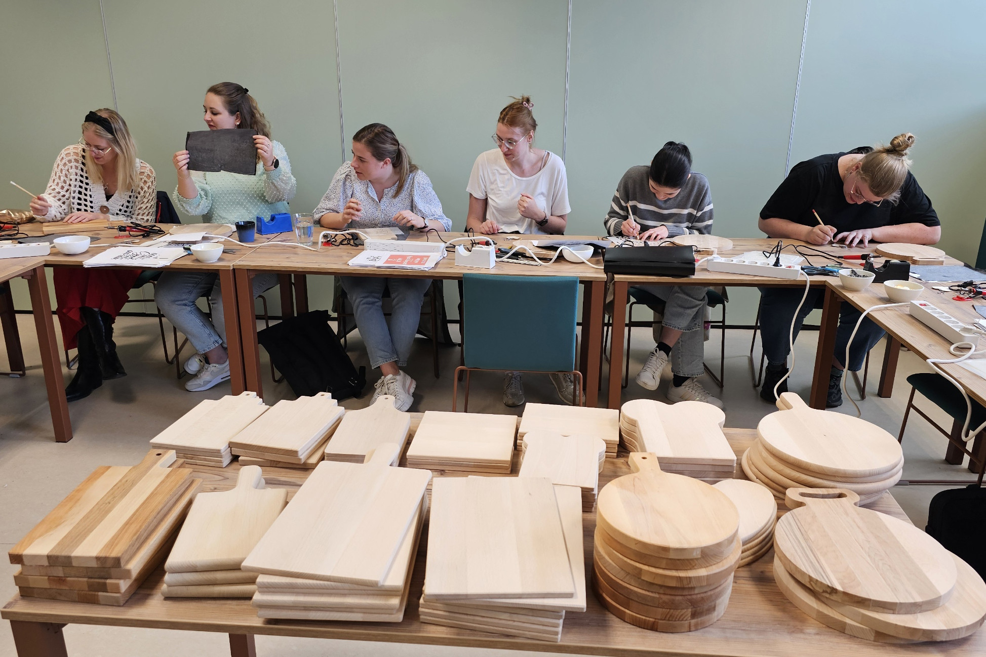 Creatieve workshop pyrografie - Houtbranden - Foto