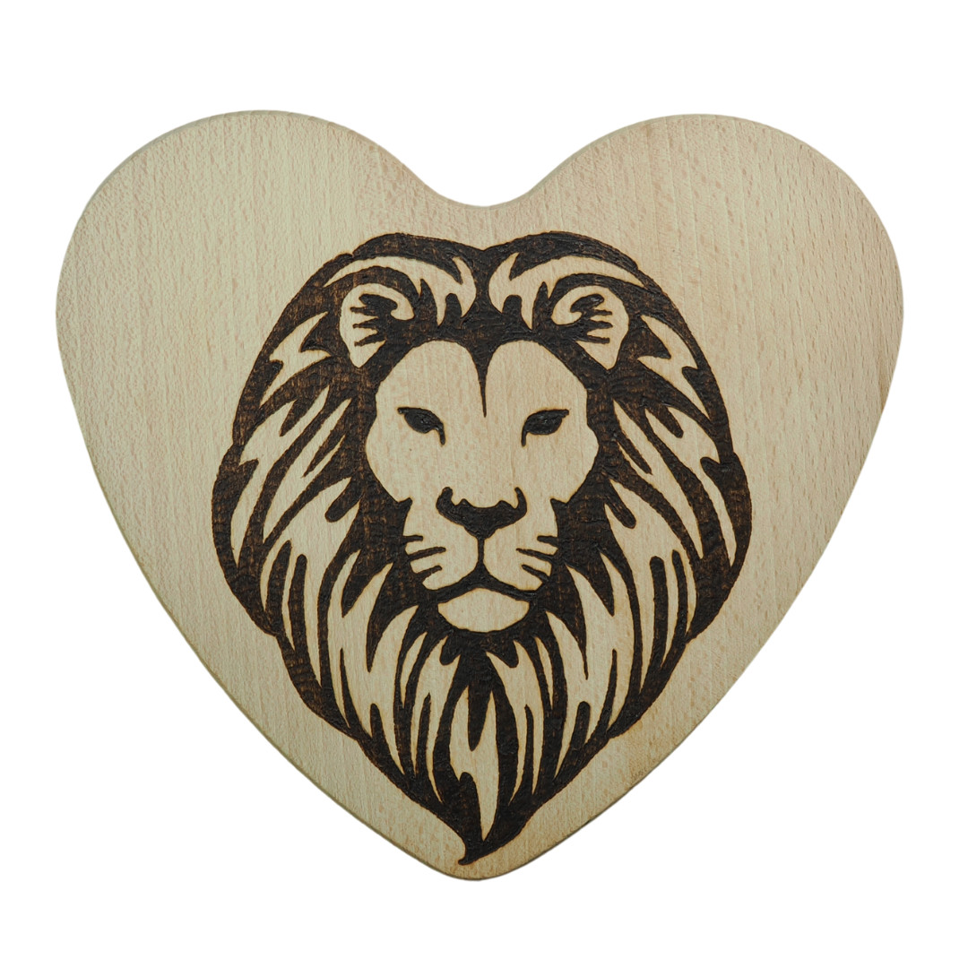 DIY pakket houtbranden / pyrografie vierkante onderzetters - Foto