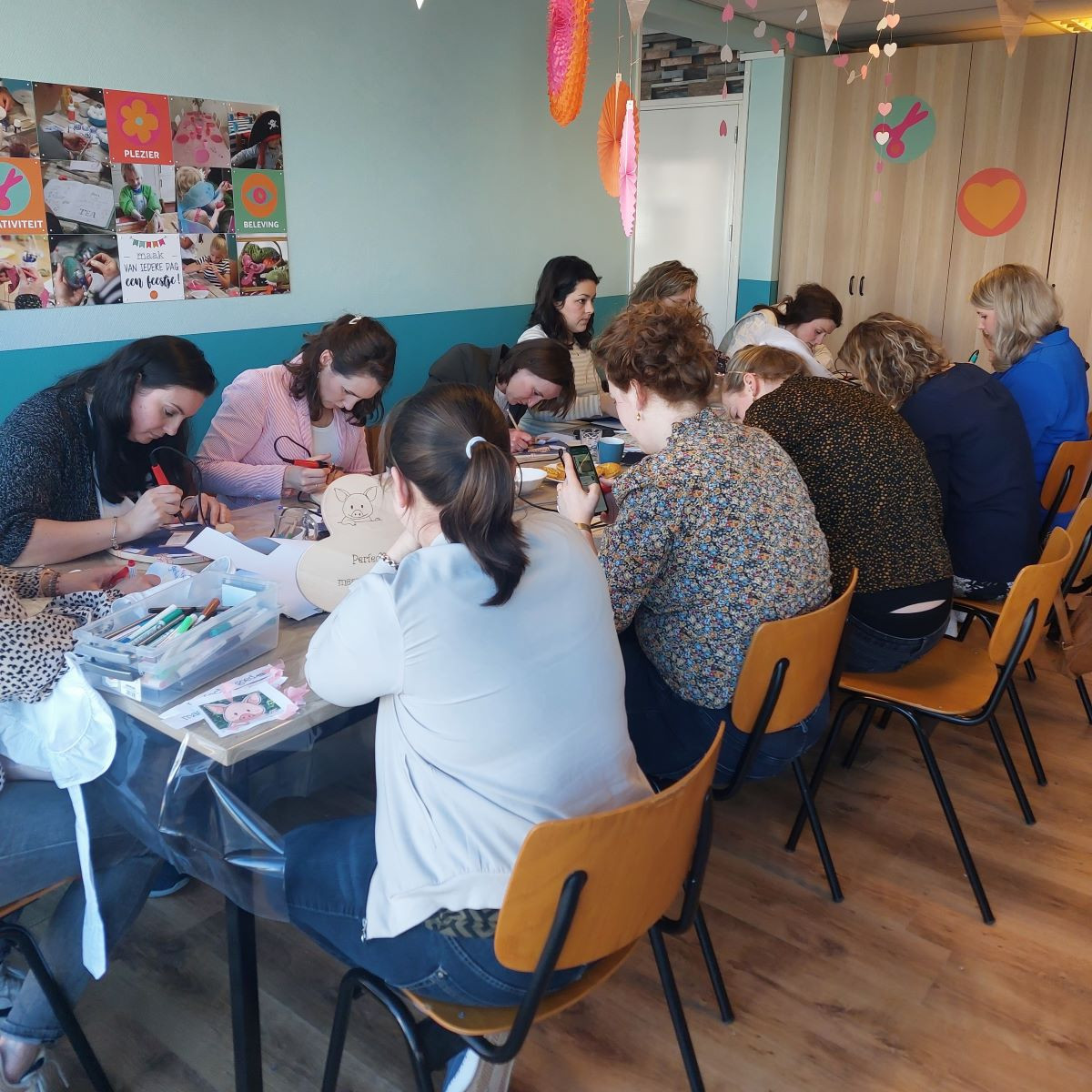 Workshop houtbranden voor een groep - Foto