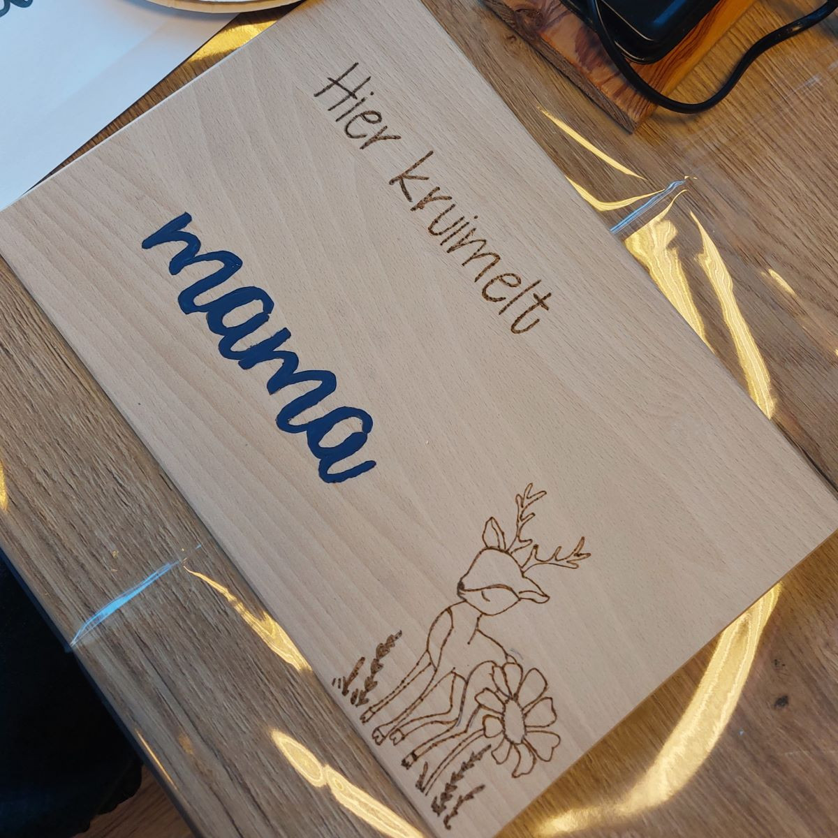 Workshop houtbranden voor een groep - Foto