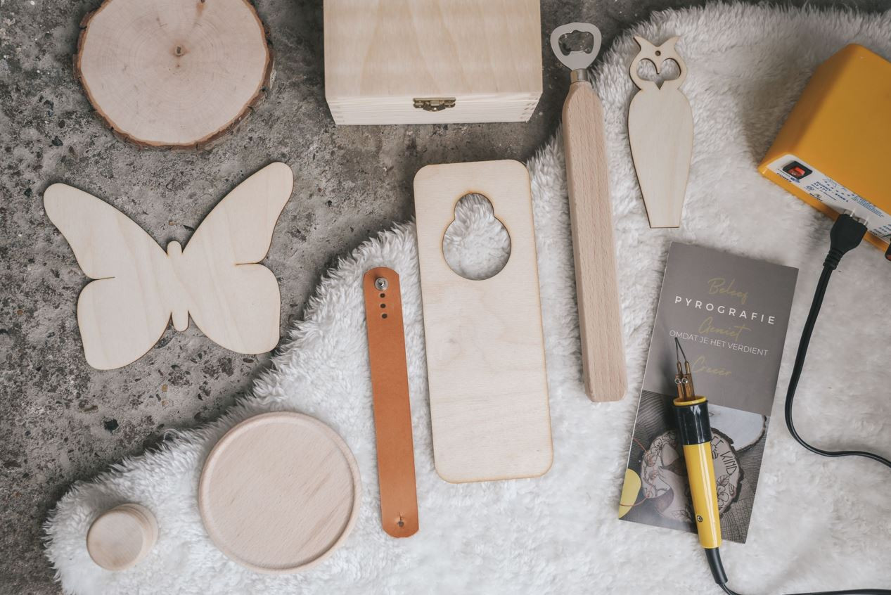 DIY Pakket Houtbranden - Foto