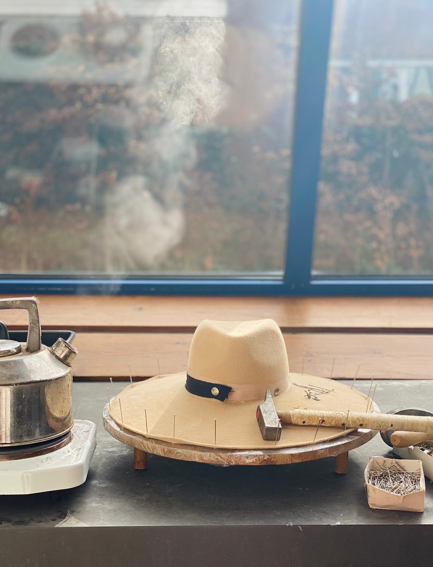 Je eigen vilten hoed trekken Workshop 👒