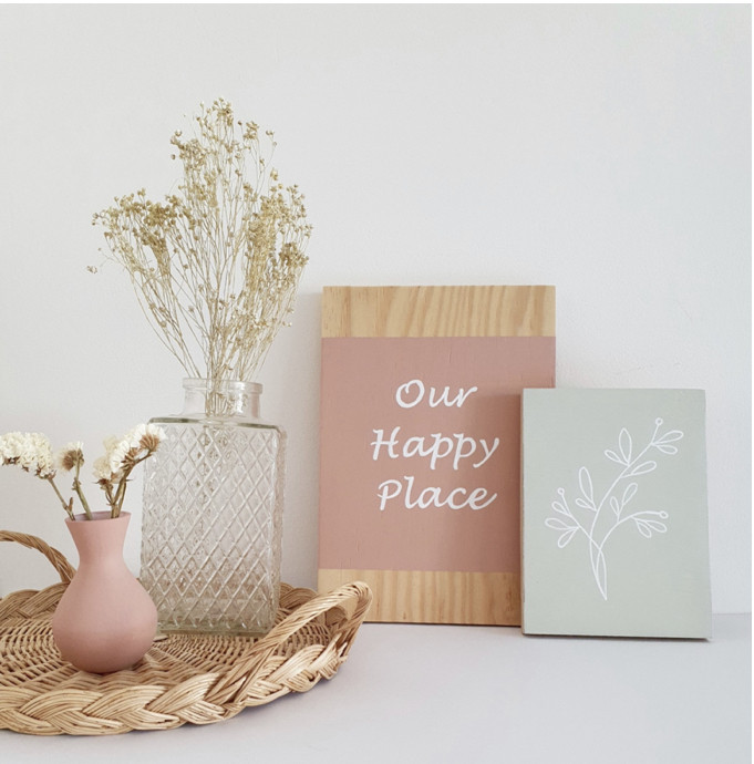 Inloopworkshop Schilderen op hout - Foto