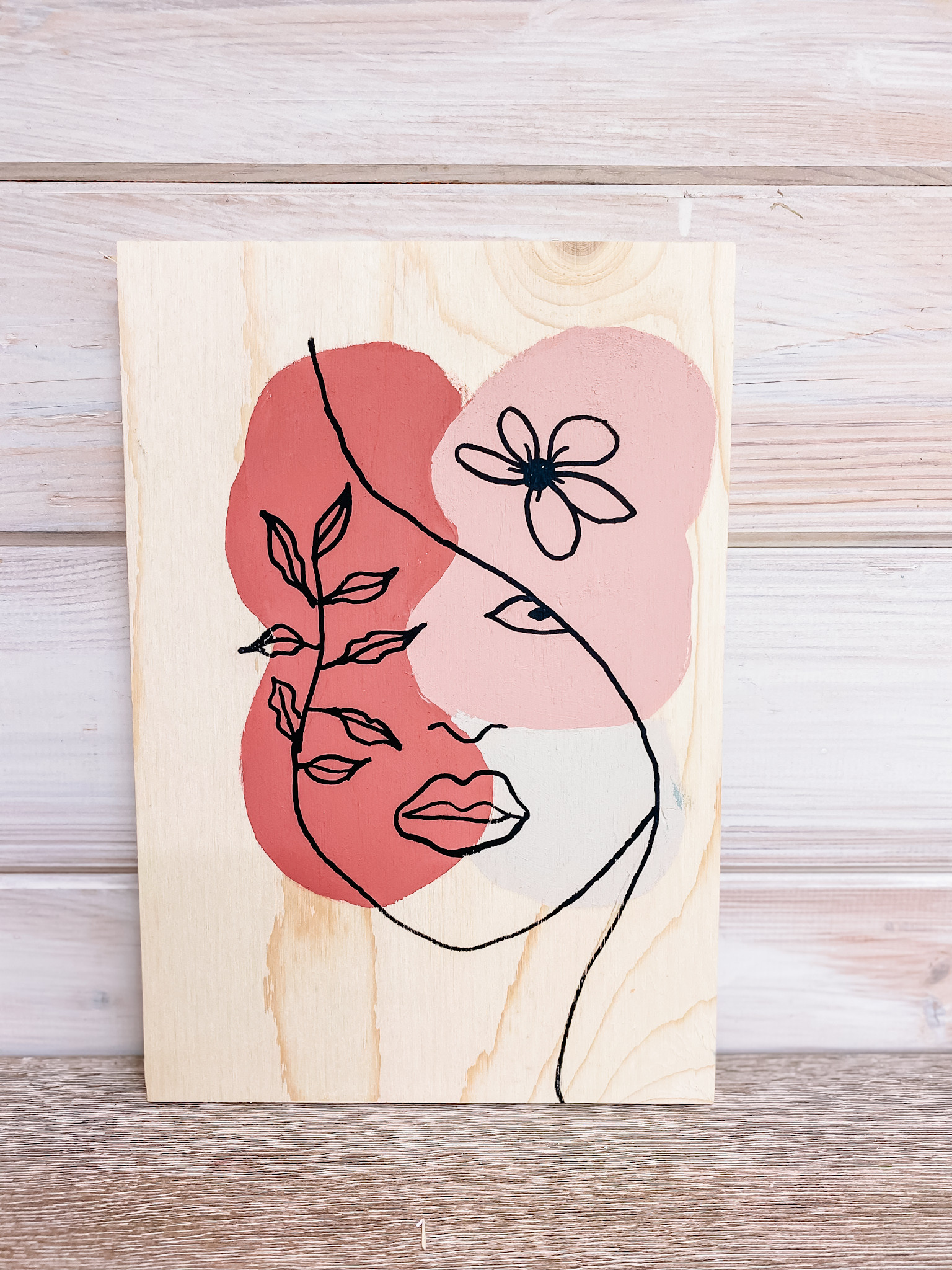 Inloopworkshop Schilderen op hout - Foto