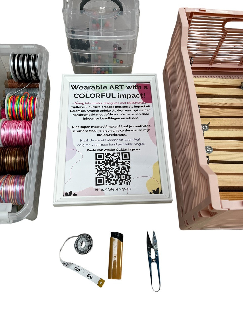 Ontdek de kunst van micromacrame en maak je eigen armband - Foto