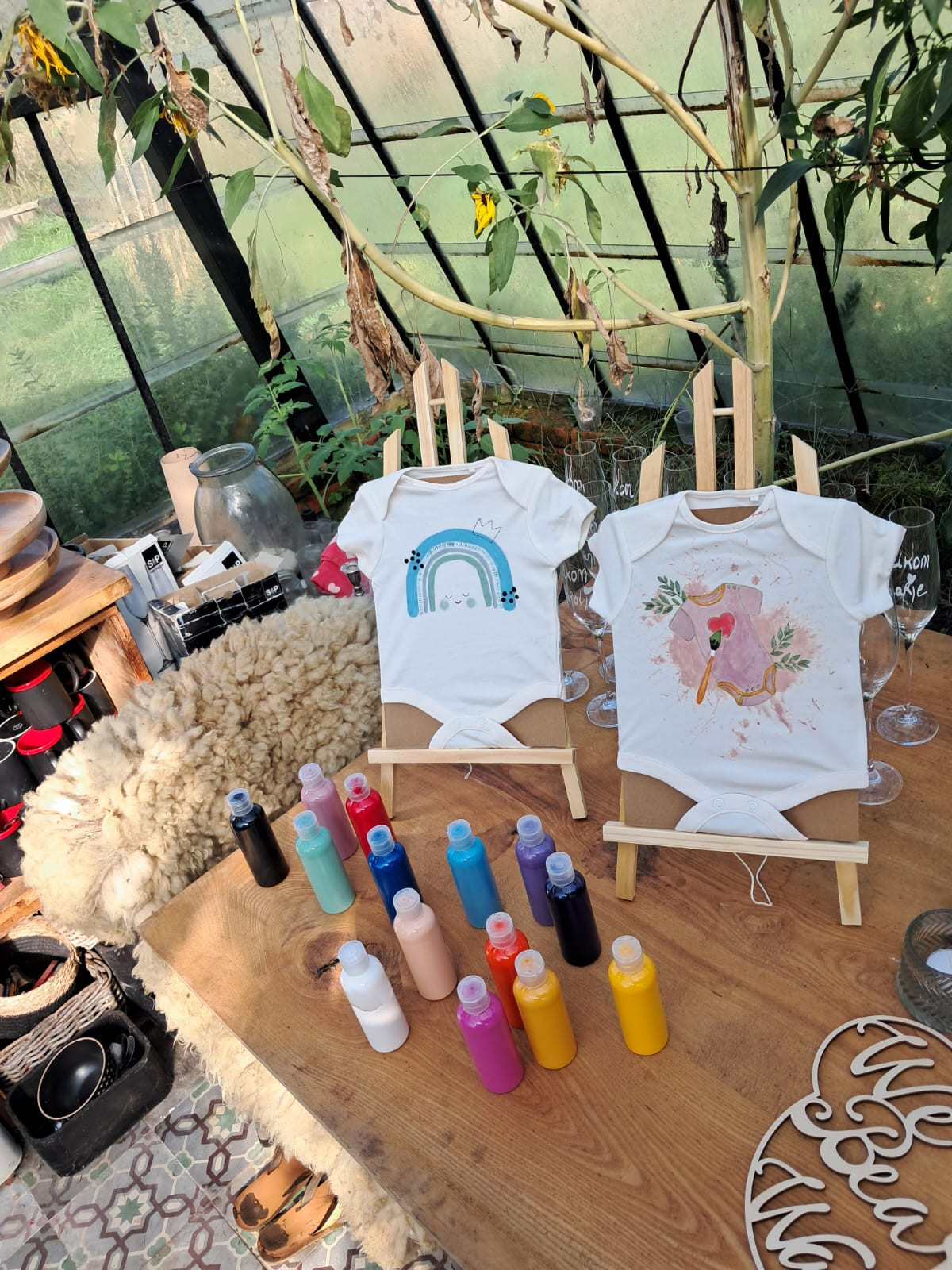 Workshop Baby Bloom Onesies - Foto