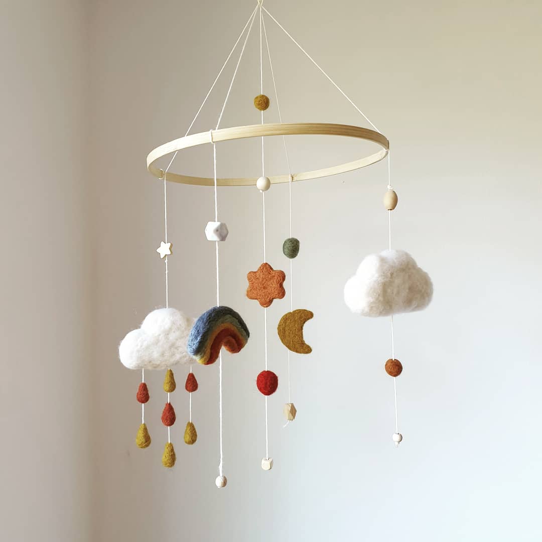 Workshop Babyshower vilten mobiel maken