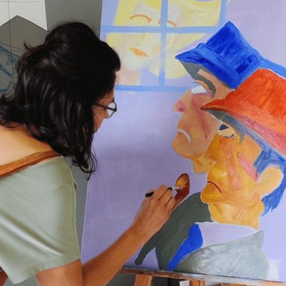 Expressief portret