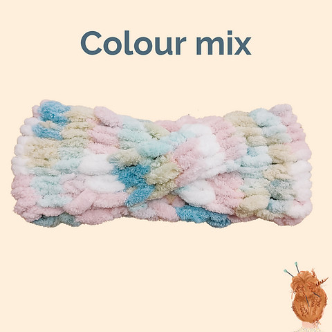 DIY pakket oorwarmers handbreien - Foto